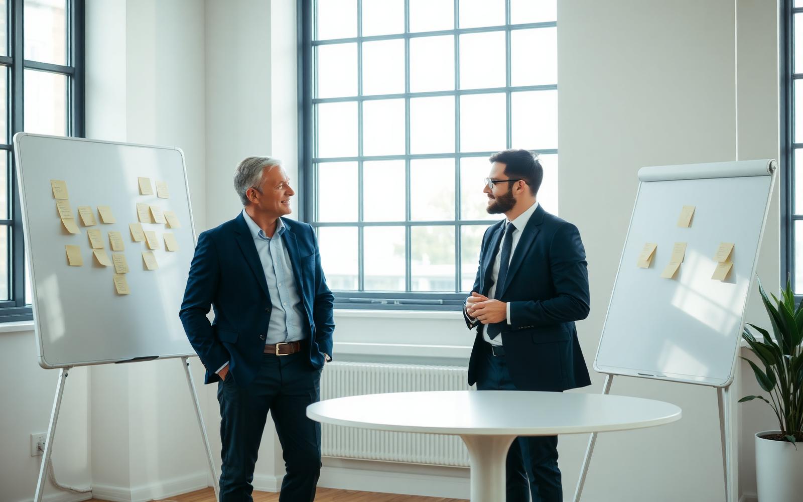 Overzichtelijke werkplek met agenda en notities
